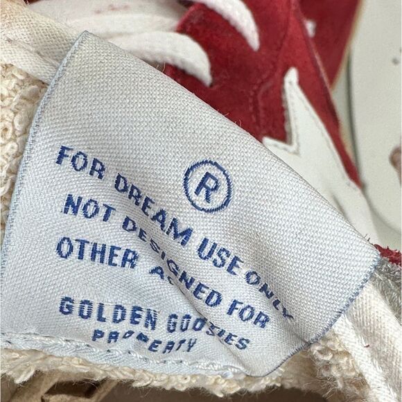 Golden Goose Red Ball Star Sneakers Size 12 - Picture 13 of 13